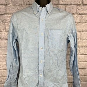 Southern Tide Trim Fit Button Down Speckled Blue